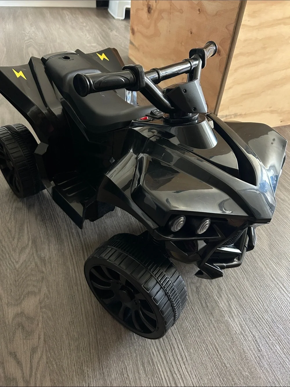 Kids Ride-On Quad ATV - Black